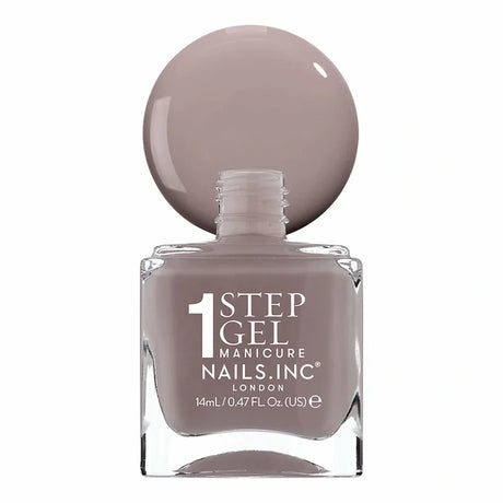 Vernis à Ongles Gris Taupe 1 étape Gel Sans UV