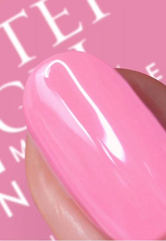Vernis à Ongles Rose Bonbon Gel sans UV sans base ou top coat nécessaire