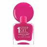 Vernis à Ongles Rose Fushia Sans UV Base Top Coat