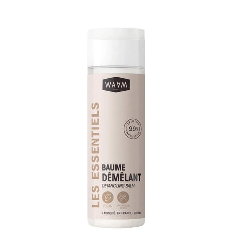 waam Baume démêlant à 99% d'ingrédients d'origine naturelle pour cheveux bouclés, frisés, crépus