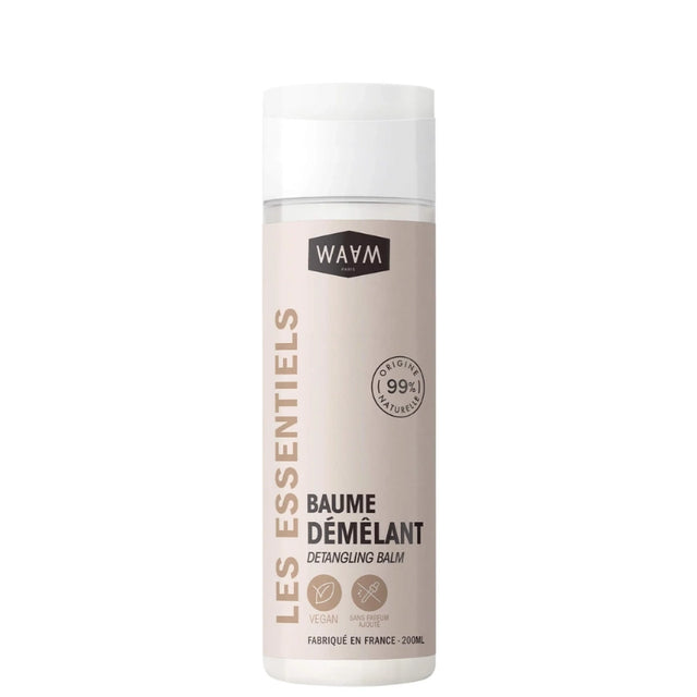 waam Baume démêlant à 99% d'ingrédients d'origine naturelle pour cheveux bouclés, frisés, crépus