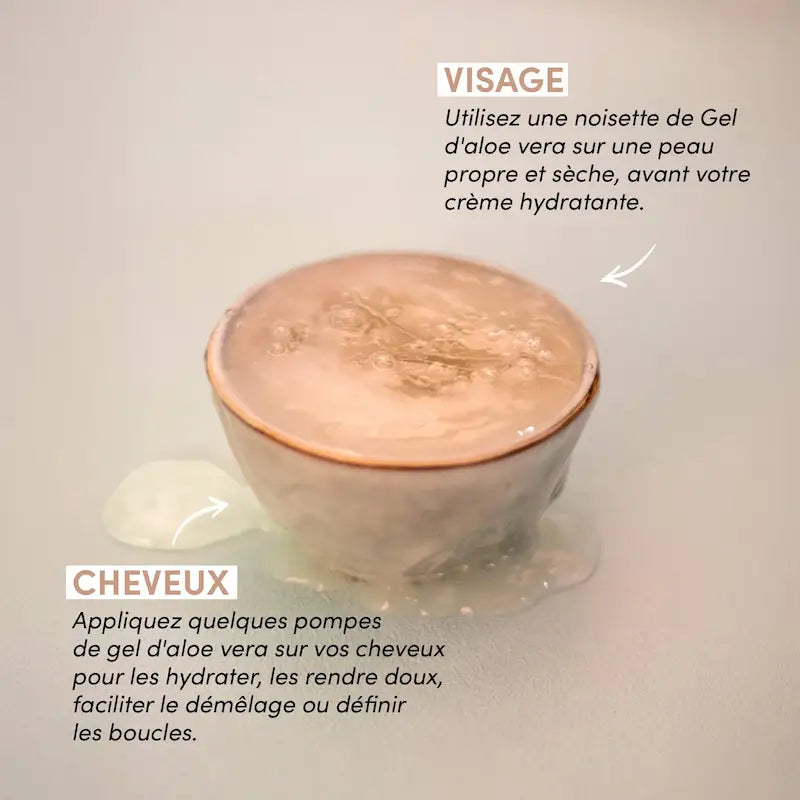 Comment utiliser l'Aloe vera sur Cheveux et visage pour profiter de ses bienfaits 