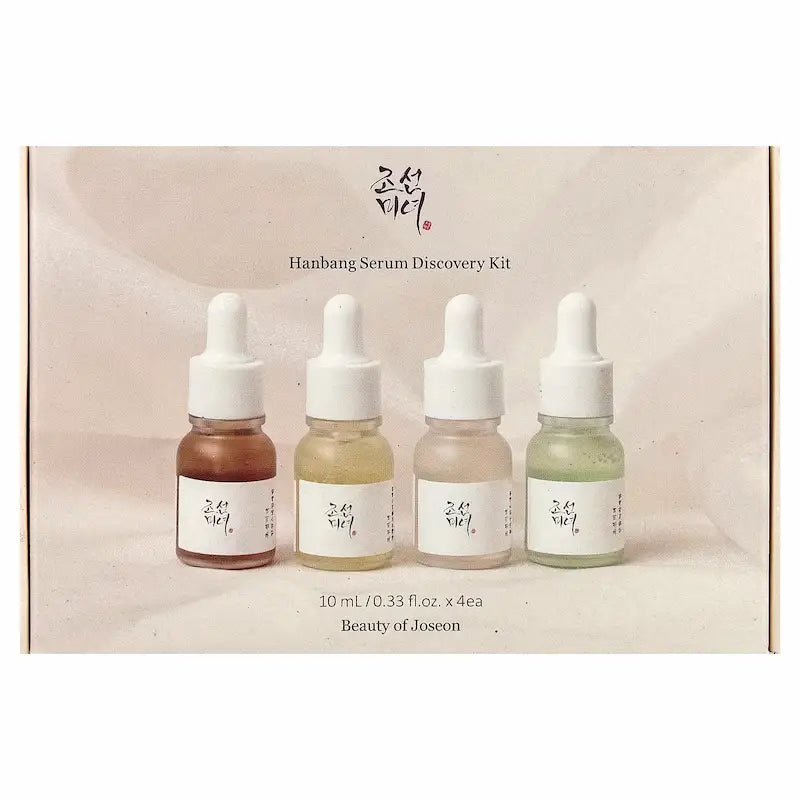 Kit Découverte Sérums visage HANBANG - Beauty of Joseon