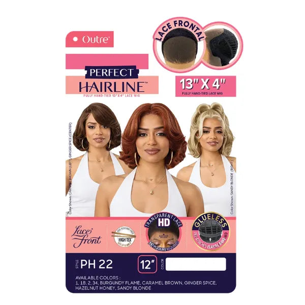 Perruque Lace Front Ondulée PH 22 - Outré Hair