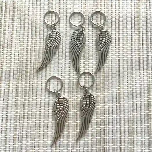 Bijoux Cheveux Cuivre/cristal Pour Tresses, Locs, Twist – Lot De 4 – Fait Main – Neuf