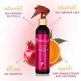 Curl Refreshing Spray aide à redéfinir les boucles, les hydrater et raviver leur éclat. Il permet aussi de diminuer la fréquence de vos shampoings.