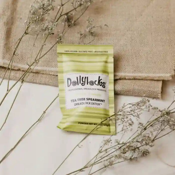 Dollylocks Kit Détox Locks Sans Résidus Sans sulfate à l'huile essentielle de Tea tree purifiante