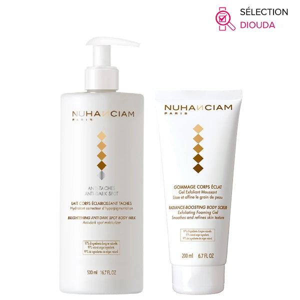 Nuhanciam - Soins Anti-taches Corps : Lait + Gommage | Diouda