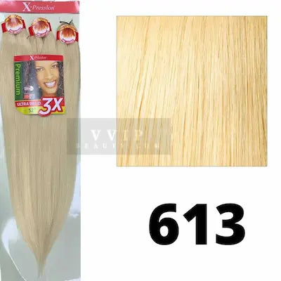 Mèches Outre X-Pression Pre-Stretched Ultra Braid 3X 52 Swedish Blonde - teinte 613