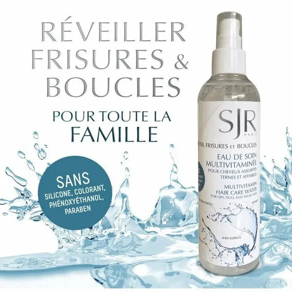 L’eau de soin multivitaminée SJR Paris est une alliée précieuse pour le soin des cheveux et du cuir chevelu au quotidien. Adultes et Enfants.