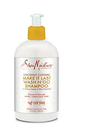 Shea Moisture - Coconut Custard Shampooing Make it last Wash N' Go Shampoo 237ML