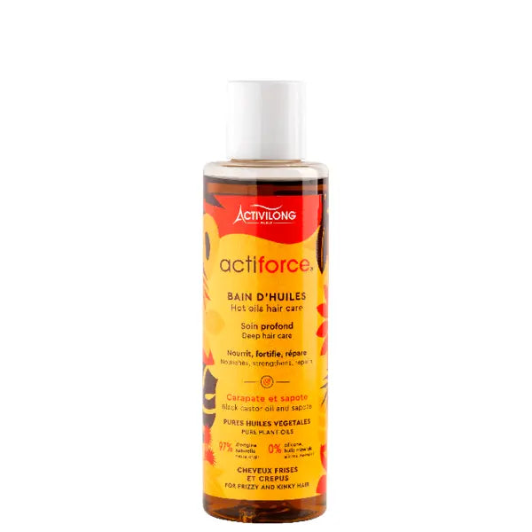 Activilong Actiforce - Bain d'huiles Soin profond Cheveux Frisés et crépus 150 ml