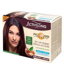 Activilong Actiliss Défrisant Kératine et Argan pour cheveux fins - kit défrisage Normal - 1 Sérum inclus 