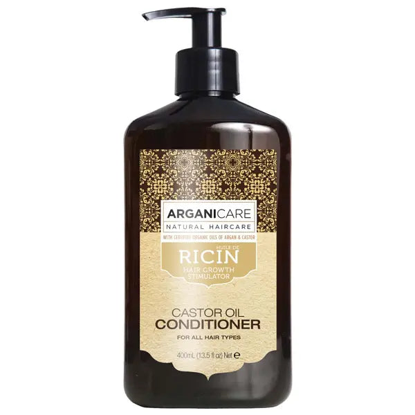 Arganicare Ricin Après-shampoing Conditioner à l'huile de Ricin Bio 400ml