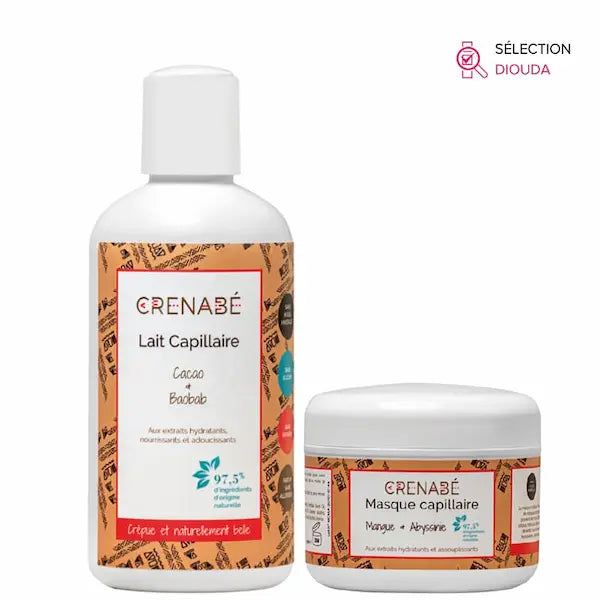 2 soins pour assouplir et détendre les cheveux crépus - Crenabé