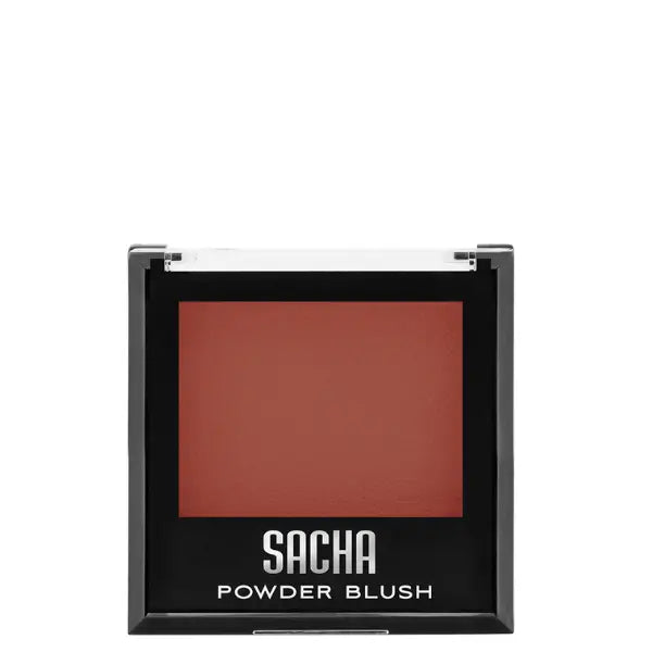 Poudre de Blush Mat Orangé Pigmenté Sacha Cosmetics.