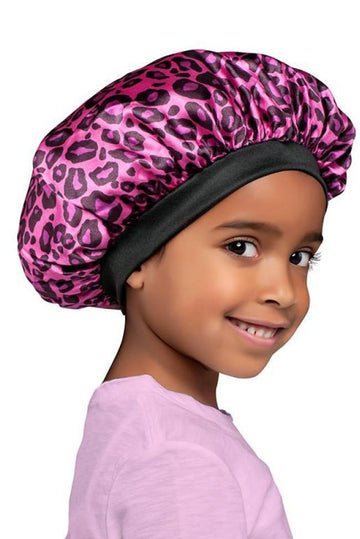 Bébé Enfant Satin Nuit Bonnet De Sommeil Cheveux Bonnet Chapeau Soie Tête ₣