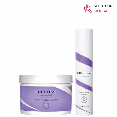 Bouclème Duo Revitalisant protéiné Cheveux abîmés