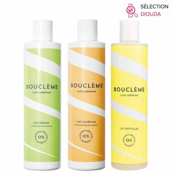 Routine cheveux ondulés hydratation et définition - Bouclème