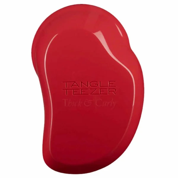 Tangle Teezer Thick and Curly rouge brosse démêlante pour cheveux afro ou épais