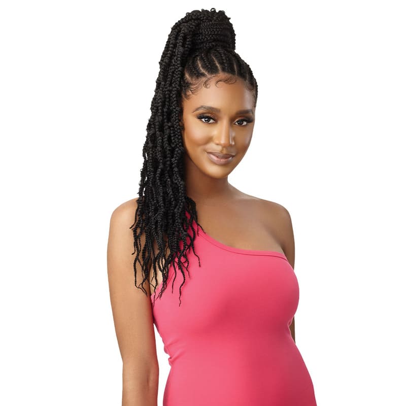 Postiche Outré Tressé BUTTERFLY JUNGLE WAVY BOX BRAID