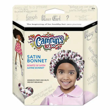 Bonnet de Nuit Enfant Satin Wax pour Protéger les cheveux Crépus à Bouclés