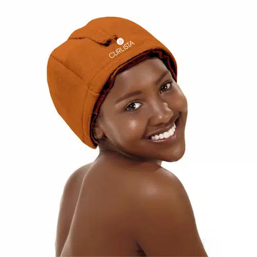 Casque chauffant sans fil Curlista pour soins capillaires - Brun 