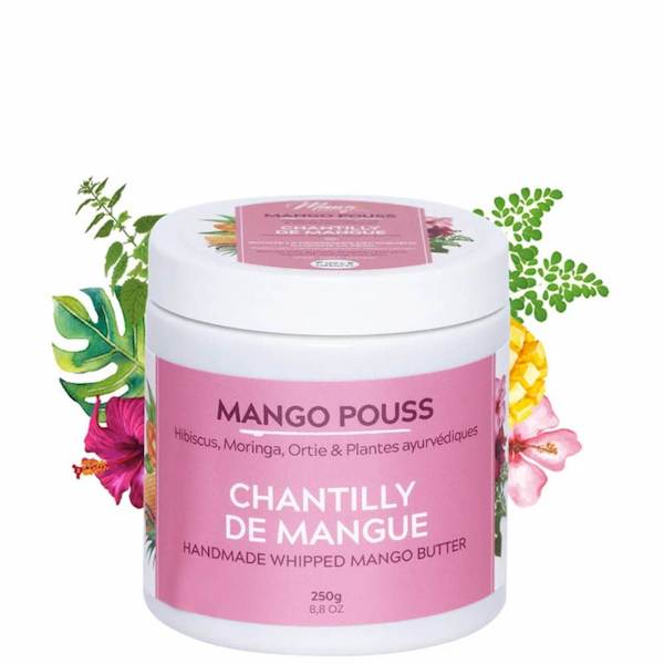 Chantilly de Mangue POUSS - Mango Butterfull - Crème coiffante - Diouda