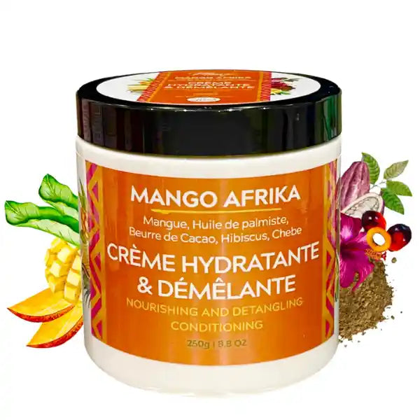 Mango Buterfull Crère hydratante démêlante Mango Afrika. Pot 250 Grammes