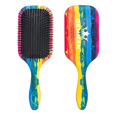 brosse démelante Cheveux épais denman D90L parfaite aussi pour les extensions ou perruques.