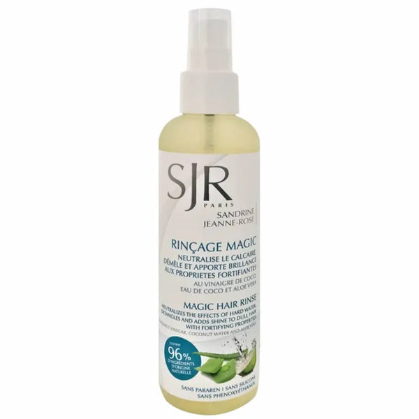 SJR Paris Eau de Rinçage Magic Anti-Calcaire pour démêler, fortifier et faire briller les cheveux