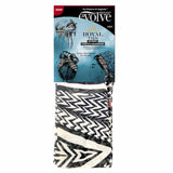 bandeau serre-tête en tissu extensible imprimé mousseline