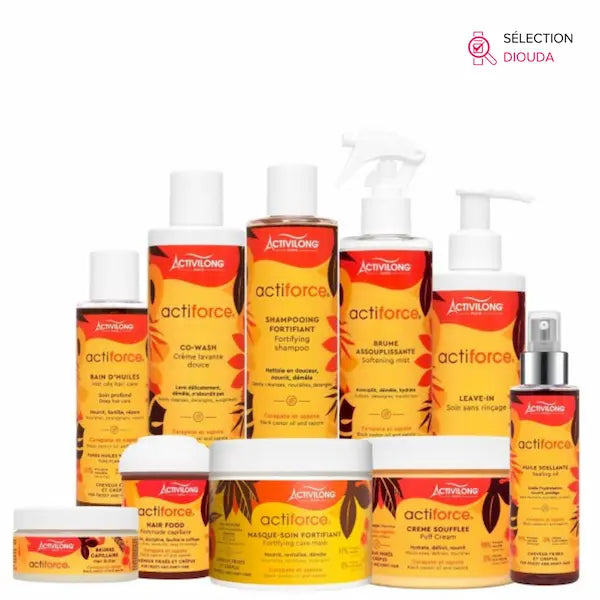 Actiforce - Routine soins Cheveux cassants afro crépus - activilong