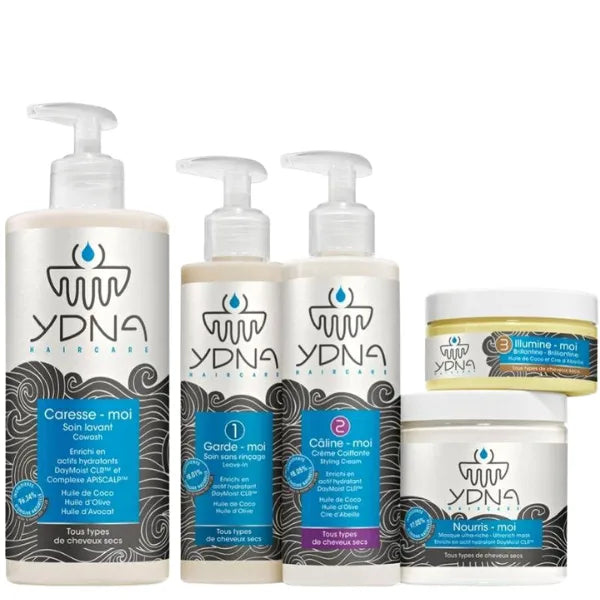 Gamme YDNA Haircare pour cheveux secs