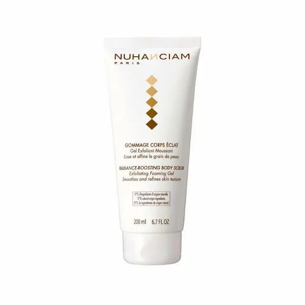 Nuhanciam Gommage Corps Éclat Gel Exfoliant Moussant - Lisse et affine le grain de peau