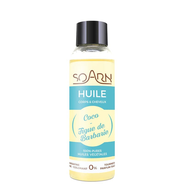 Huile de Coco et Figue de Barbarie, marque Soarn