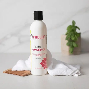 Huile Soin Cheveux et Cuir Chevelu Mint Almond Oil - Mielle Organics –  Diouda