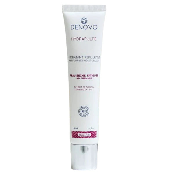 denovo hydratant repulpant pour peau du visage sèche
