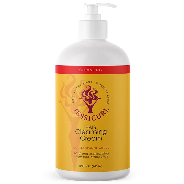 Shampoing sans parfum Format familial Jessicurl Hair Cleansing Cream