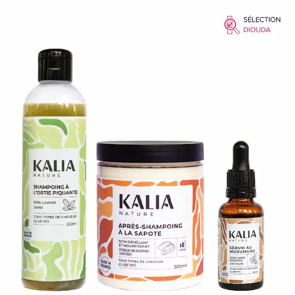 Kalia Nature Rituel Croissance capillaire 3 soins