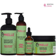 Routine Mielle Organics Soins au romarin et biotin pour fortifier les cheveux cassants et abîmés