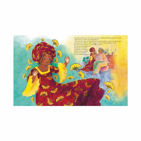 La demeure du Ciel de Laura Nsafou & Olga Guillaud extrait Livre enfant
