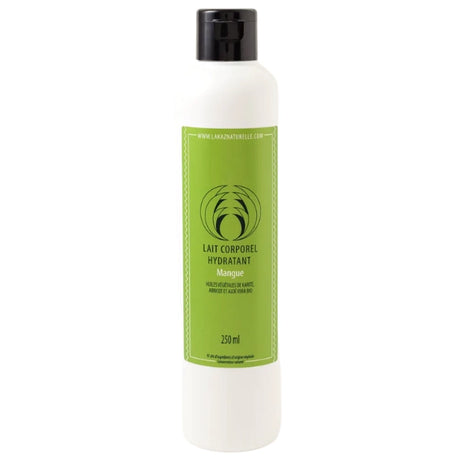 La Kaz Naturelle - Lait Corporel Hydratant Karité Mangue 100% naturel Flacon 250ml