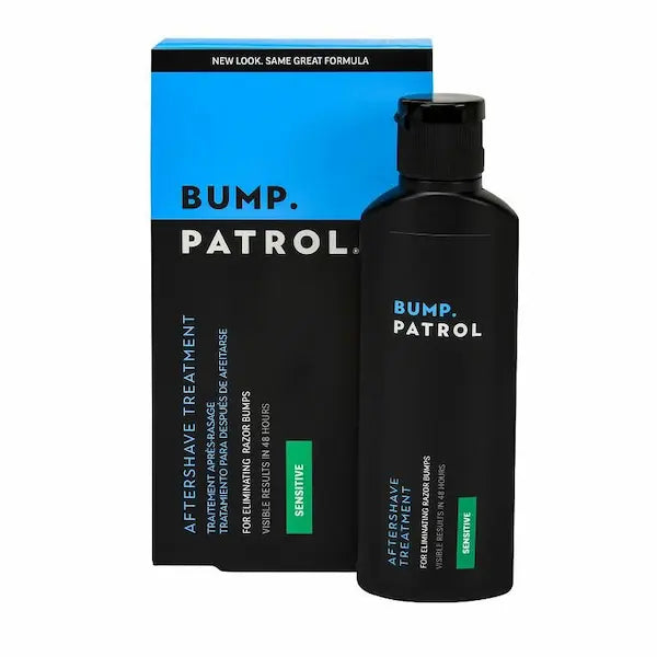Lotion Après-Rasage Sans Alcool Peau Noire Anti Poils incarnés - Bump Patrol Aftershave Treatment Sensitive