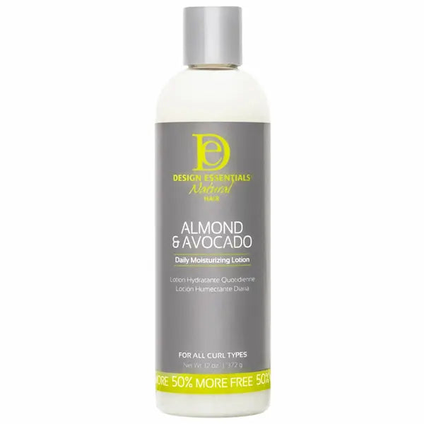 Design Essentials Natural Lotion hydratante quotidienne pour tous les types de boucles.