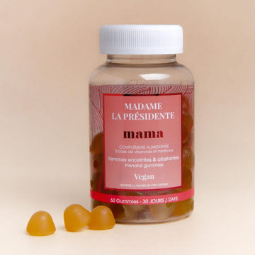 Gummies Cheveux MAMA Grossesse & Allaitement - Madame La Présidente – Diouda