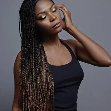 Mèches à tresser Marron Tie and Dye Ombre IMANI Mama Rose – Diouda