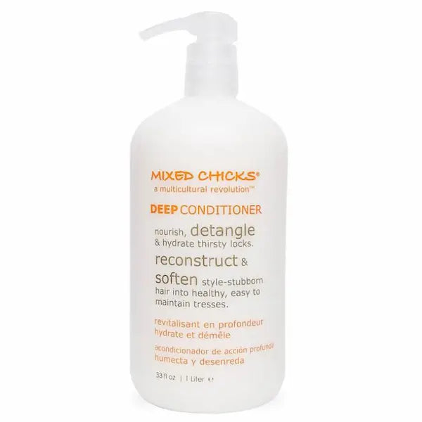 Masque demelant hydratant pour cheveux bouclés 1 Litre Detangling Deep Conditioner - Mixed Chicks