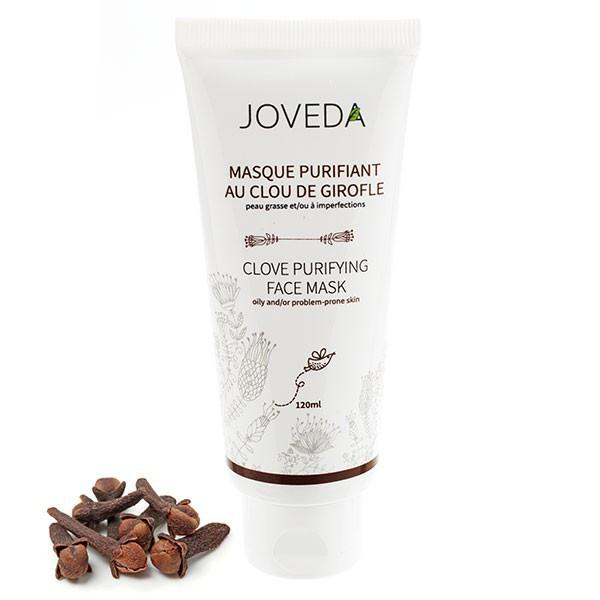 Masque Purifiant au Clou de Girofle peau grasse ou, à imperfections | Joveda 