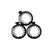 Mini Lot de 3 Anneaux | PuffCuff 